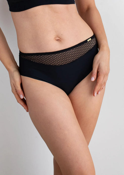 Figi damskie w sportowym stylu z mikrofibry 3491 Prime Active Kleo