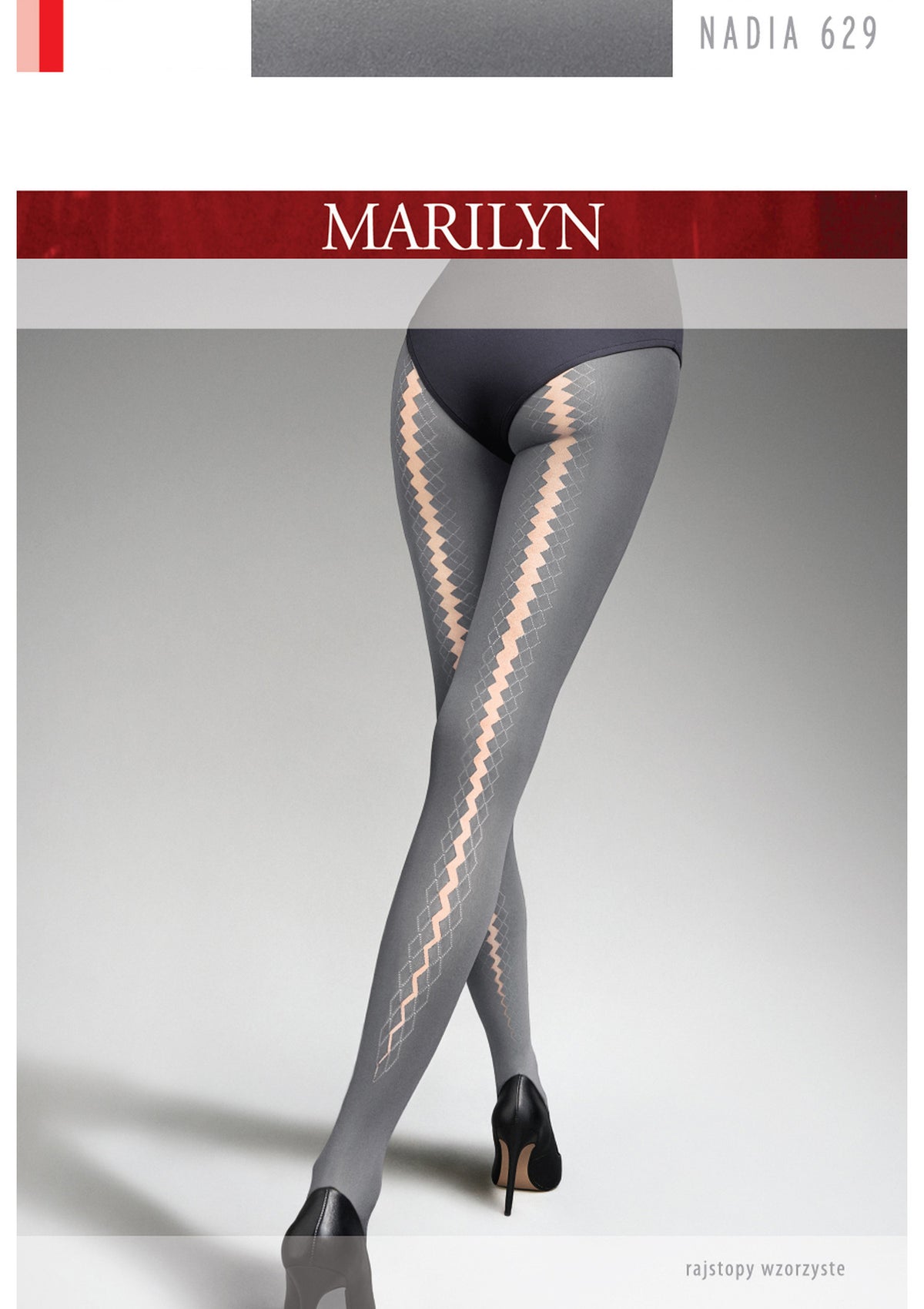 Rajstopy z Tylnym Szwem Nadia Mv 629 Marilyn