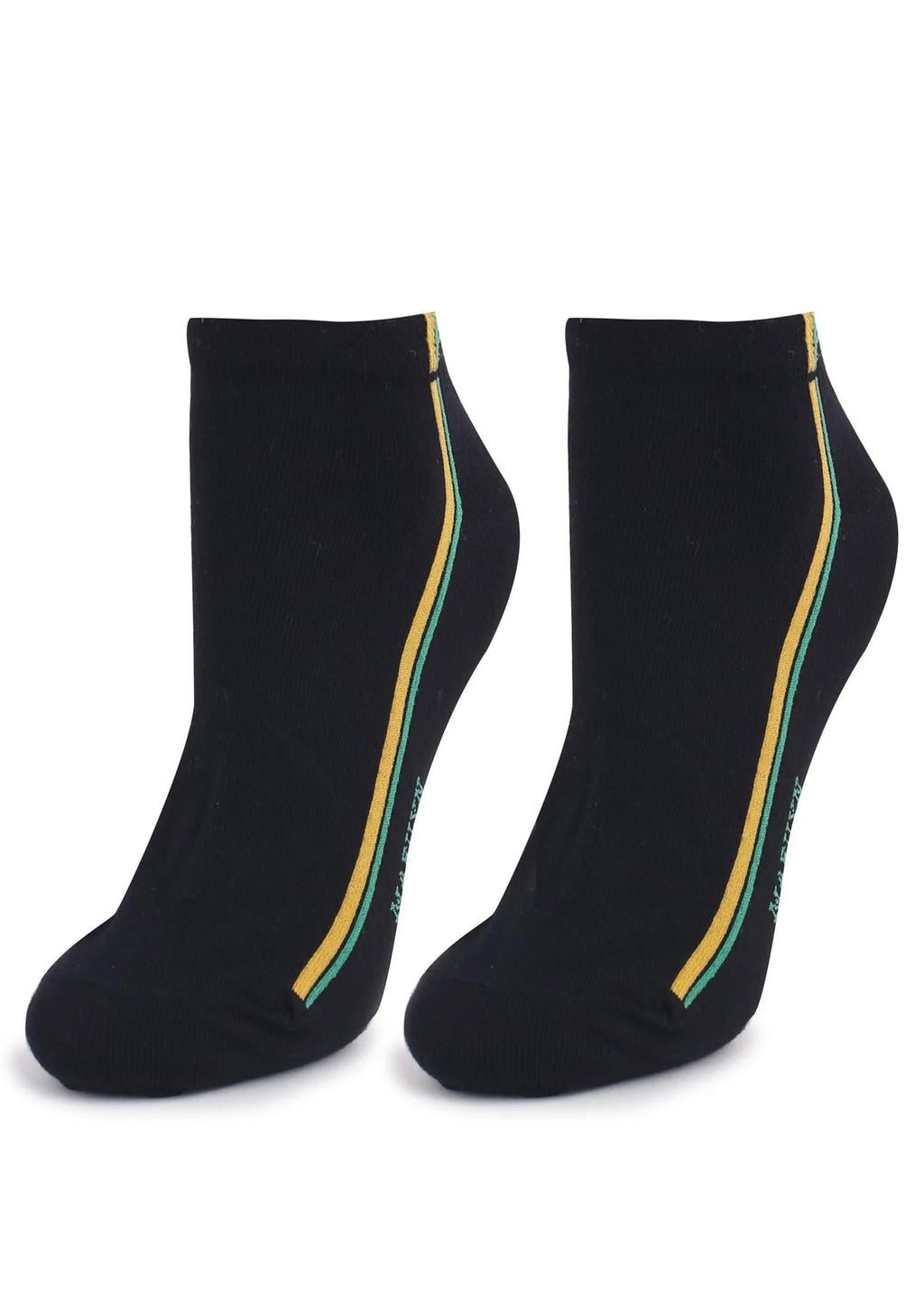 Black/yellow/green