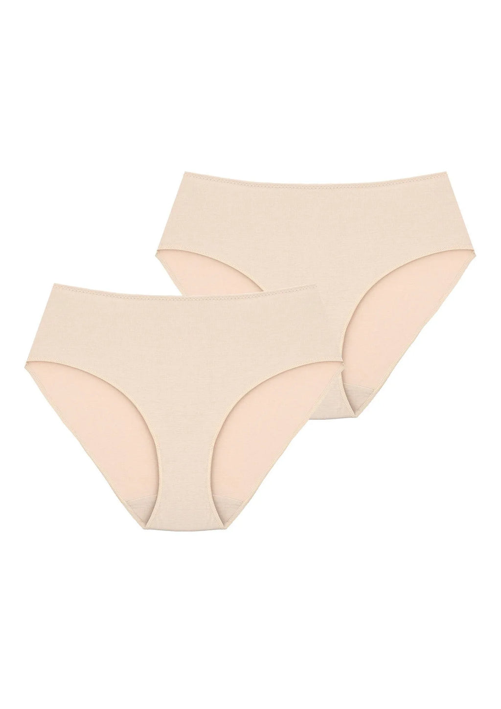 Bambusowe figi damskie (2 pack) z szerszym bokiem LPC 001