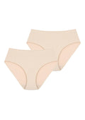 Bambusowe figi damskie (2 pack) z szerszym bokiem LPC 001