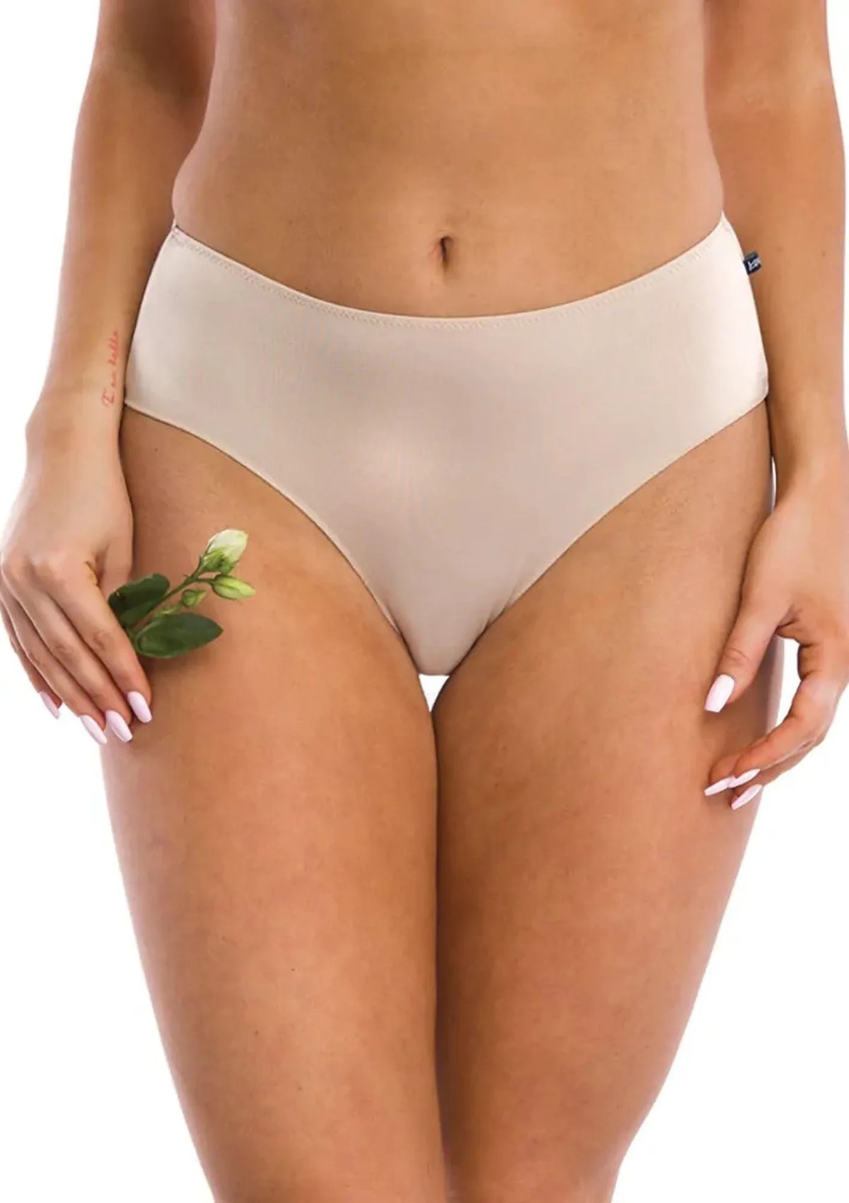 Bambusowe figi damskie (2 pack) z szerszym bokiem LPC 001