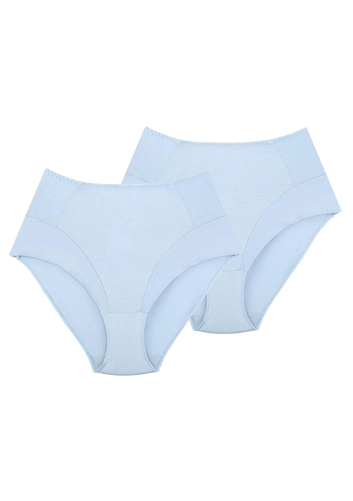 Bambusowe figi damskie (2 pack) z wysokim stanem LPF 001