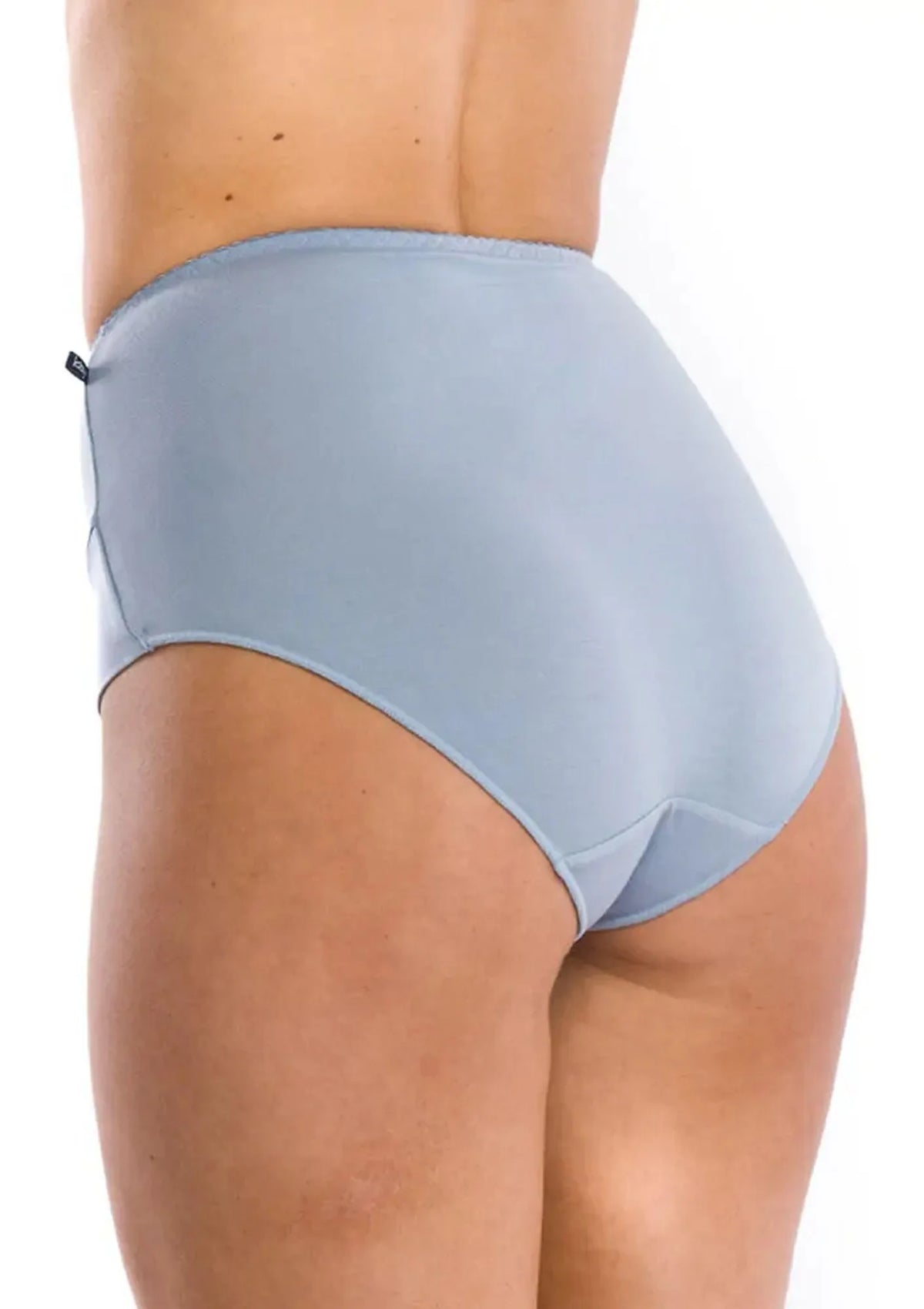 Bambusowe figi damskie (2 pack) z wysokim stanem LPF 001