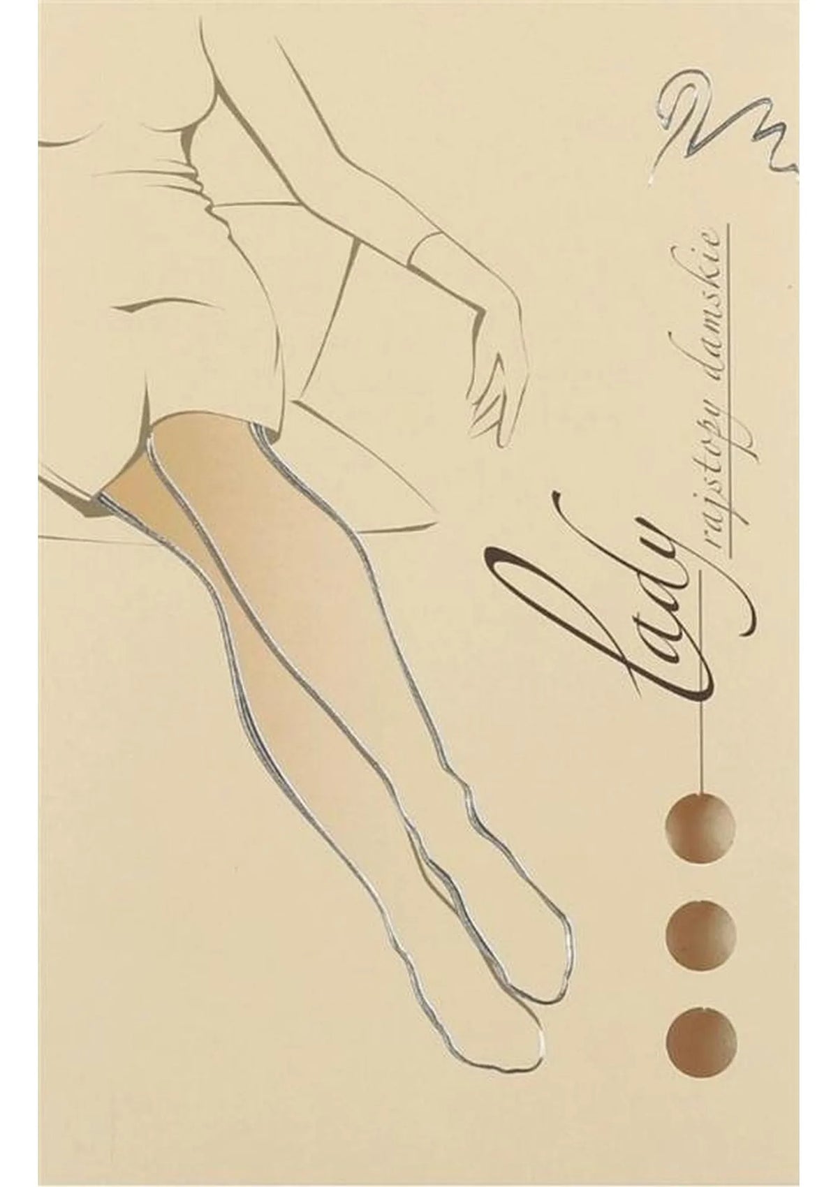 Rajstopy wola 158/176 beż (170-176 cm)