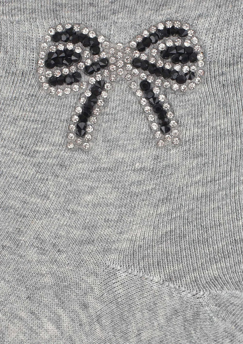 Bawełniane skarpetki damskie z kokardą Cotton Royal Bow Marilyn