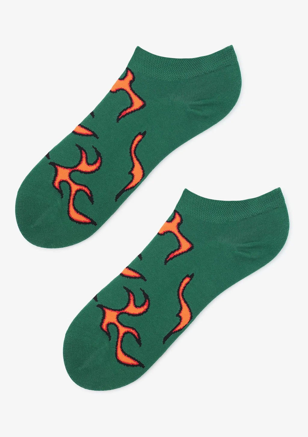 Bawełniane stopki męskie w płomienie Footies Men Flames Marilyn