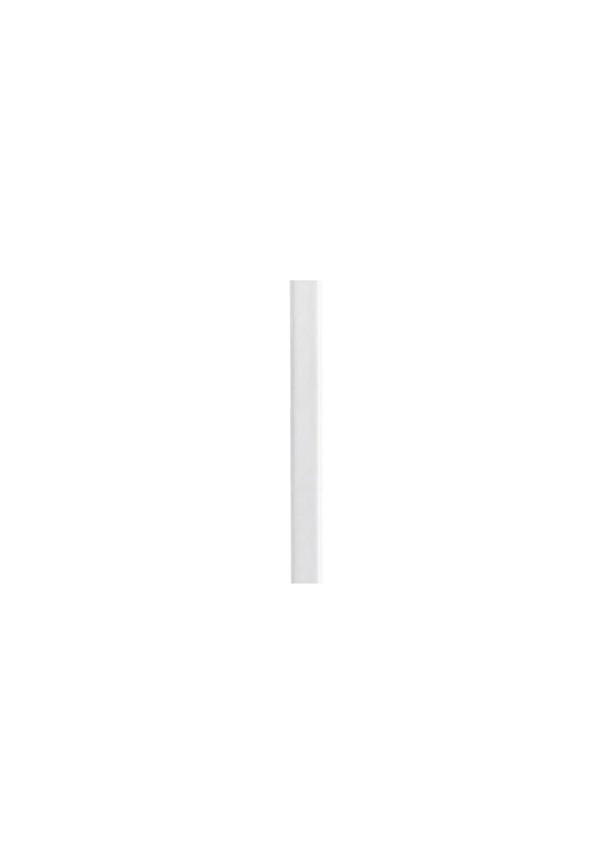 Białe materiałowe ramiączka 10 mm RB-033