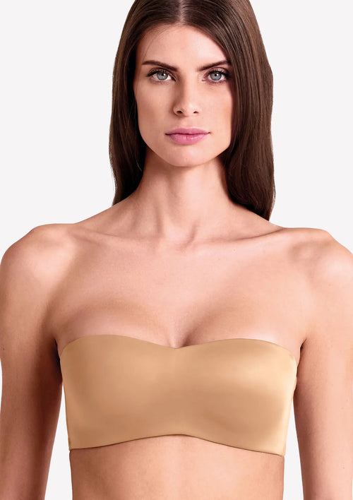 Biustonosz opaska z mikrofibry Feel Ultrashine Lormar