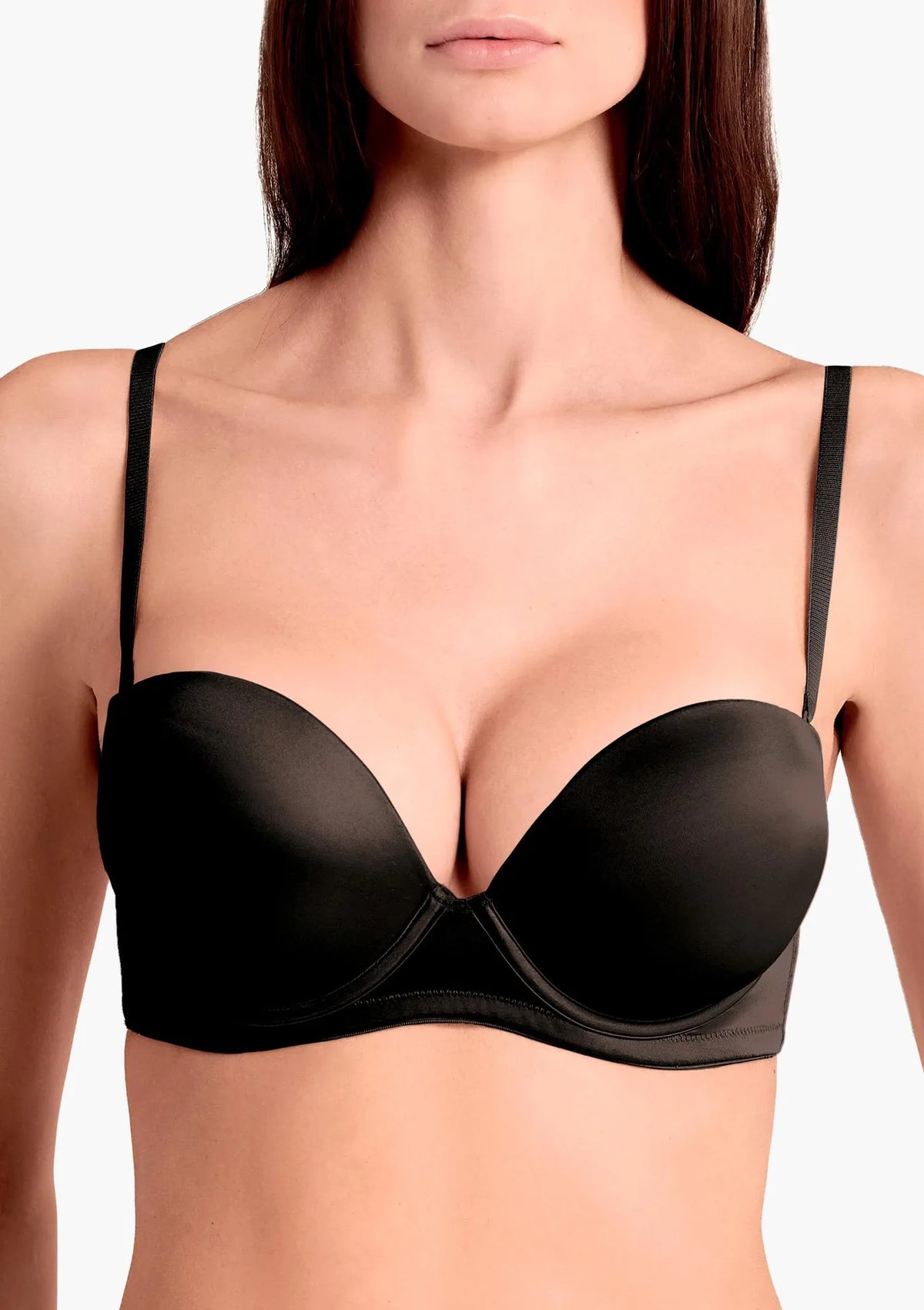 Biustonosz typu opaska super push-up z fiszbinami 027L Extra Duble Lormar