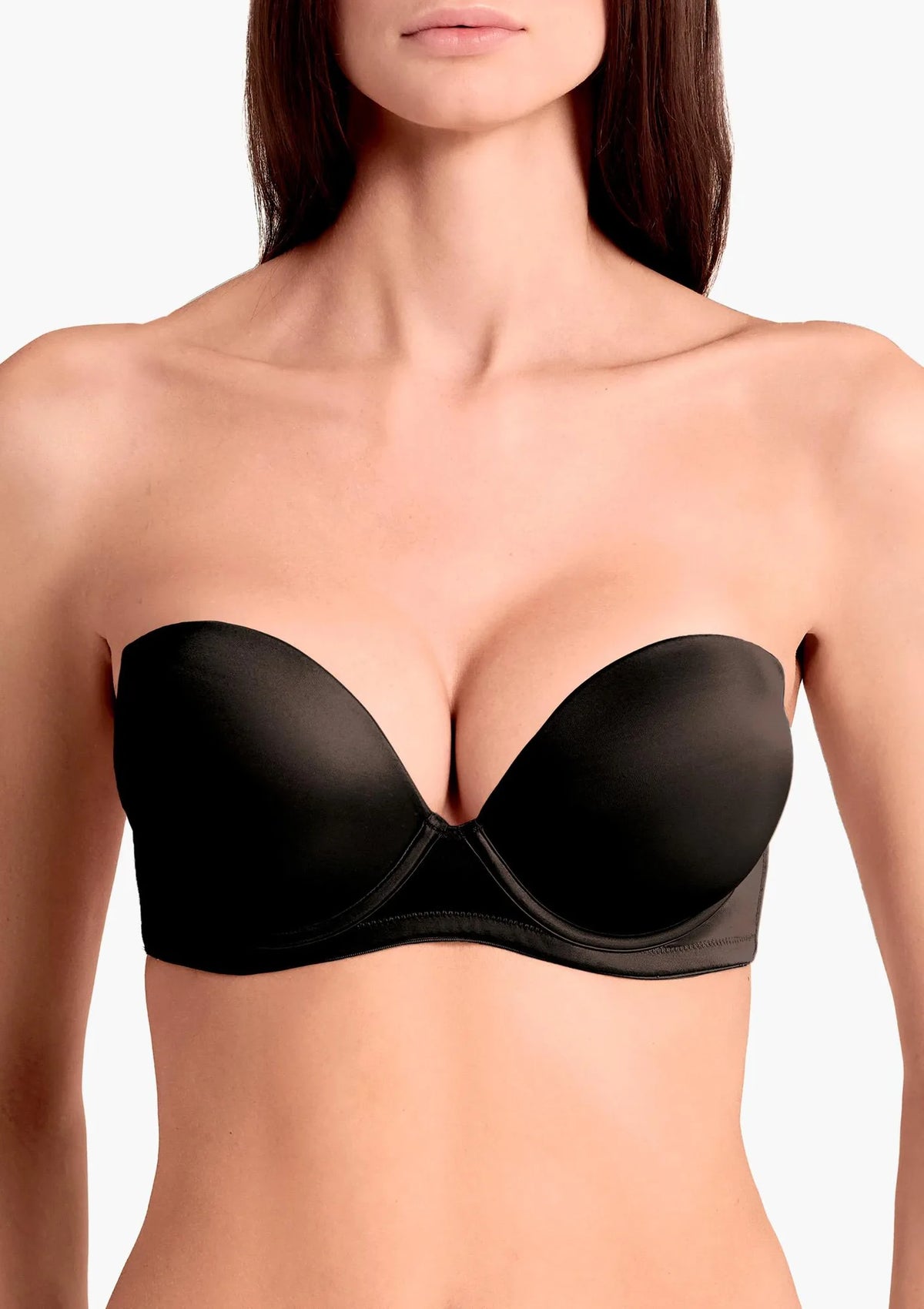 Biustonosz typu opaska super push-up z fiszbinami 027L Extra Duble Lormar