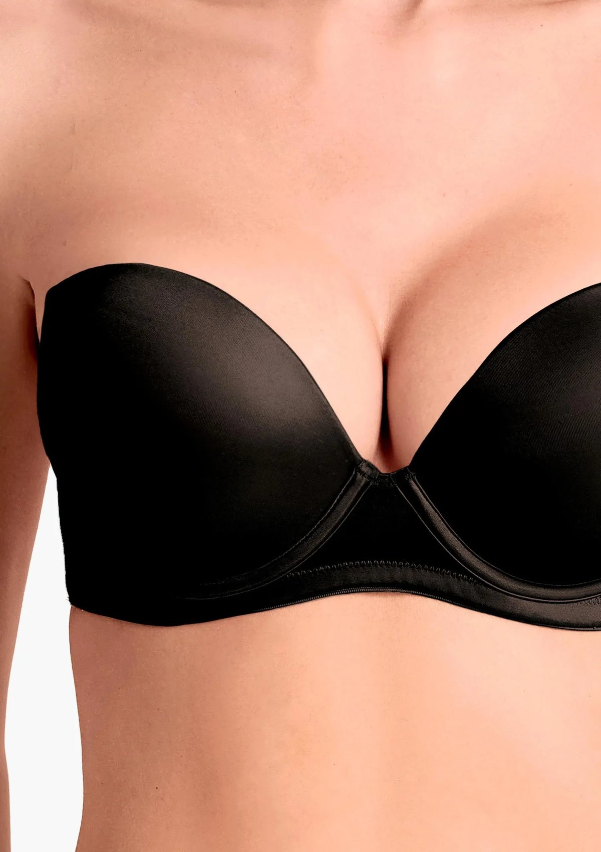 Biustonosz typu opaska super push-up z fiszbinami 027L Extra Duble Lormar