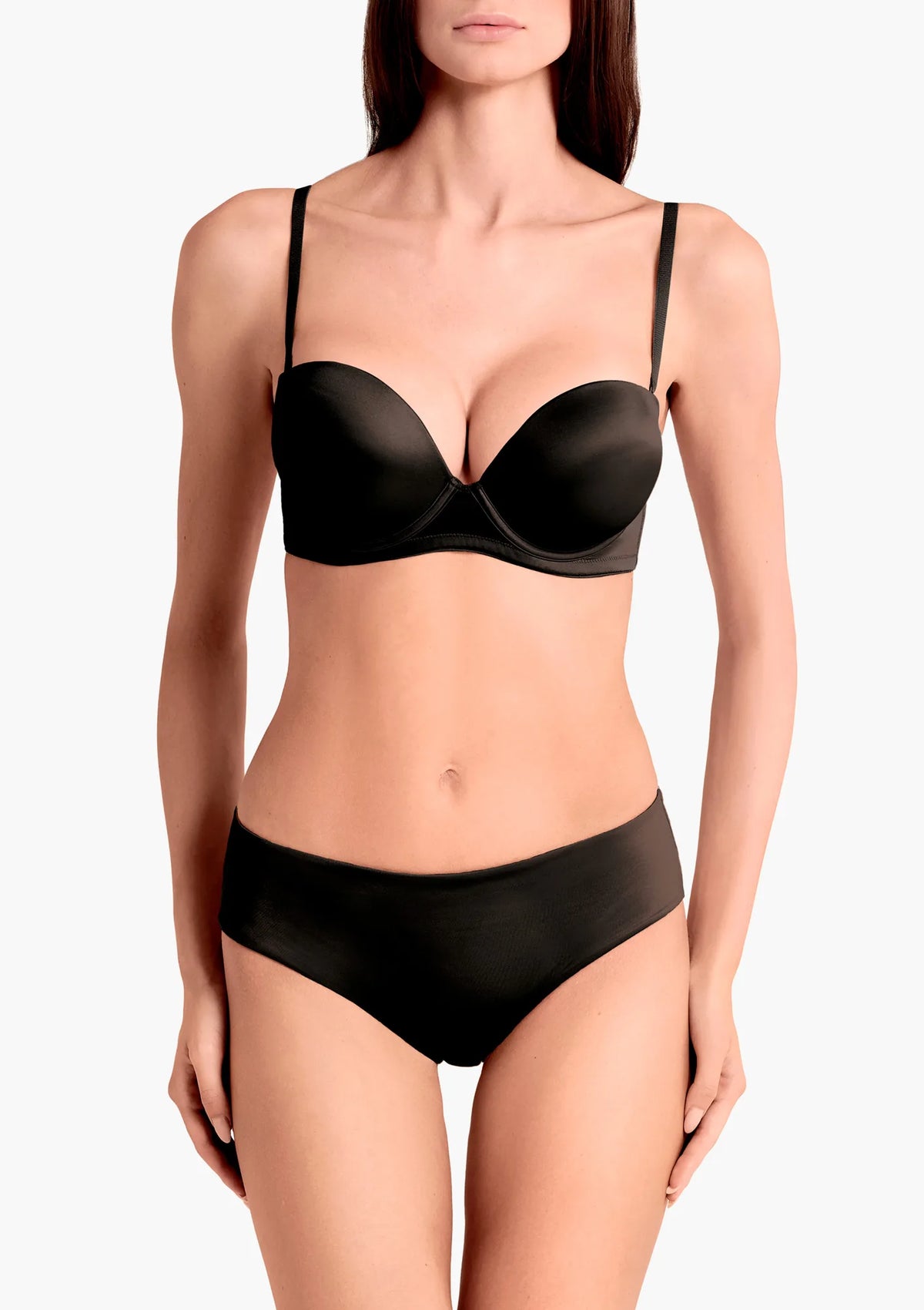Biustonosz typu opaska super push-up z fiszbinami 027L Extra Duble Lormar