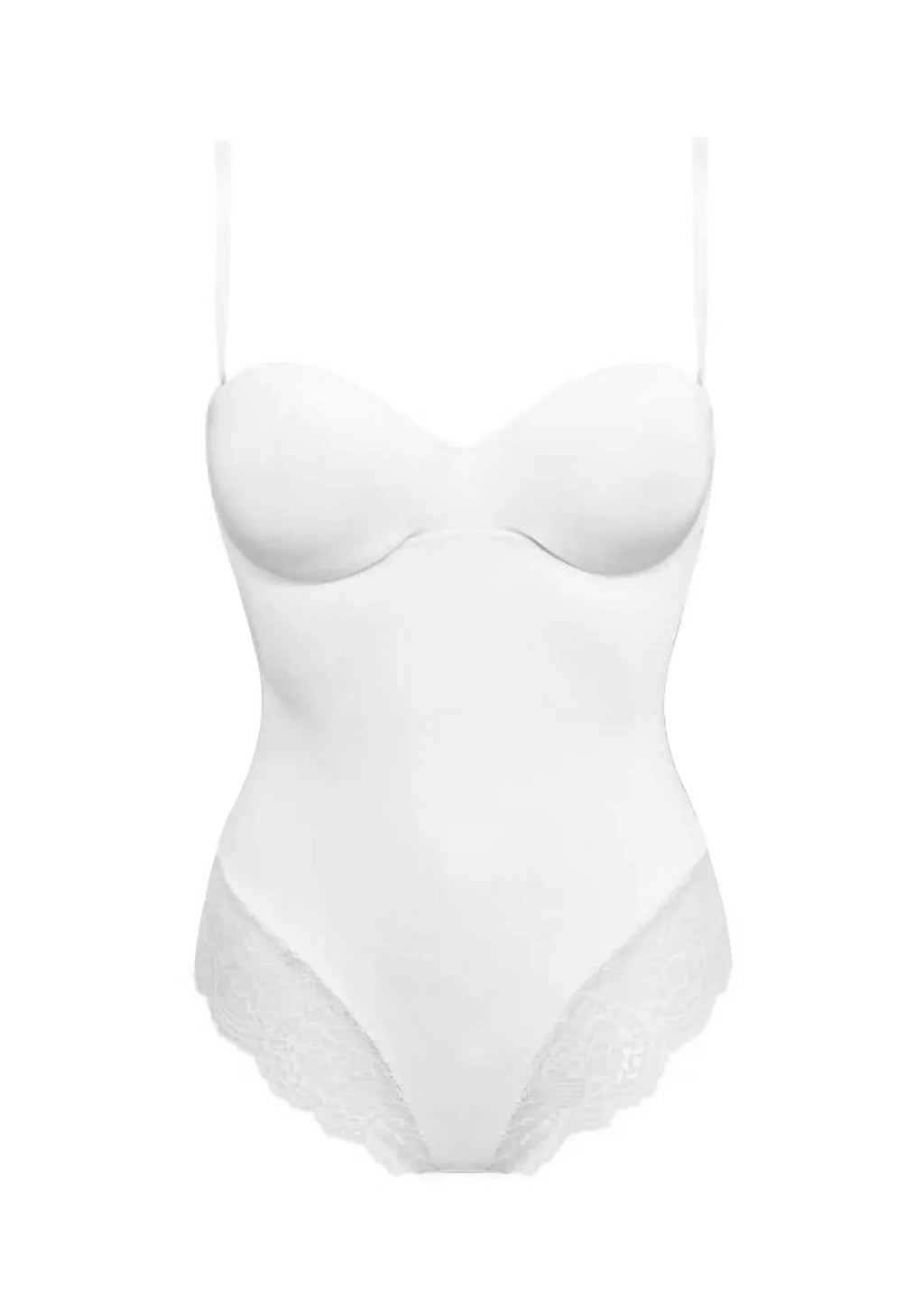 Body damskie wysmuklające z elegancką koronką 1978 Pure Love Sielei