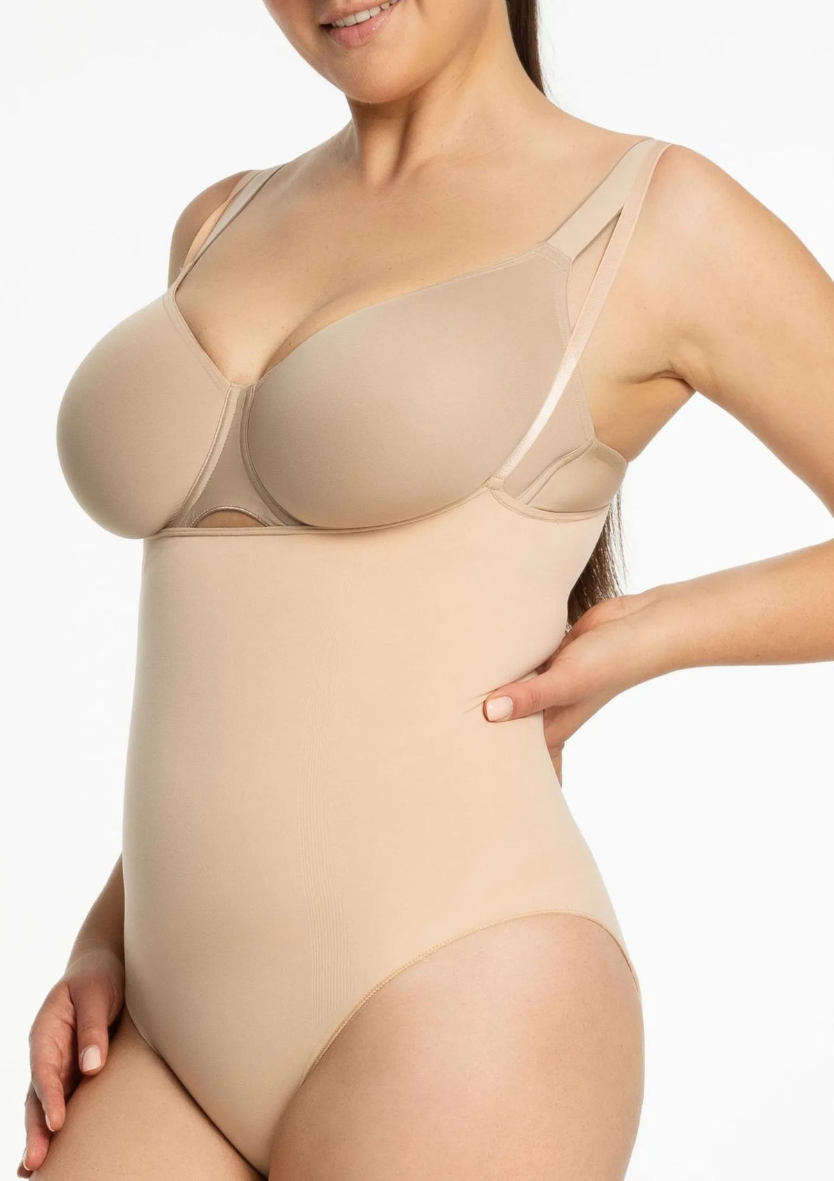 Body wyszczuplające pod biust bezszwowe 419 Seamless Julimex
