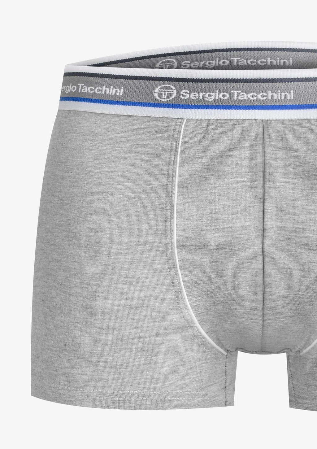 Bokserki męskie (3pak) bawełniane z zewnętrzną gumą 9000 Sergio Tacchini