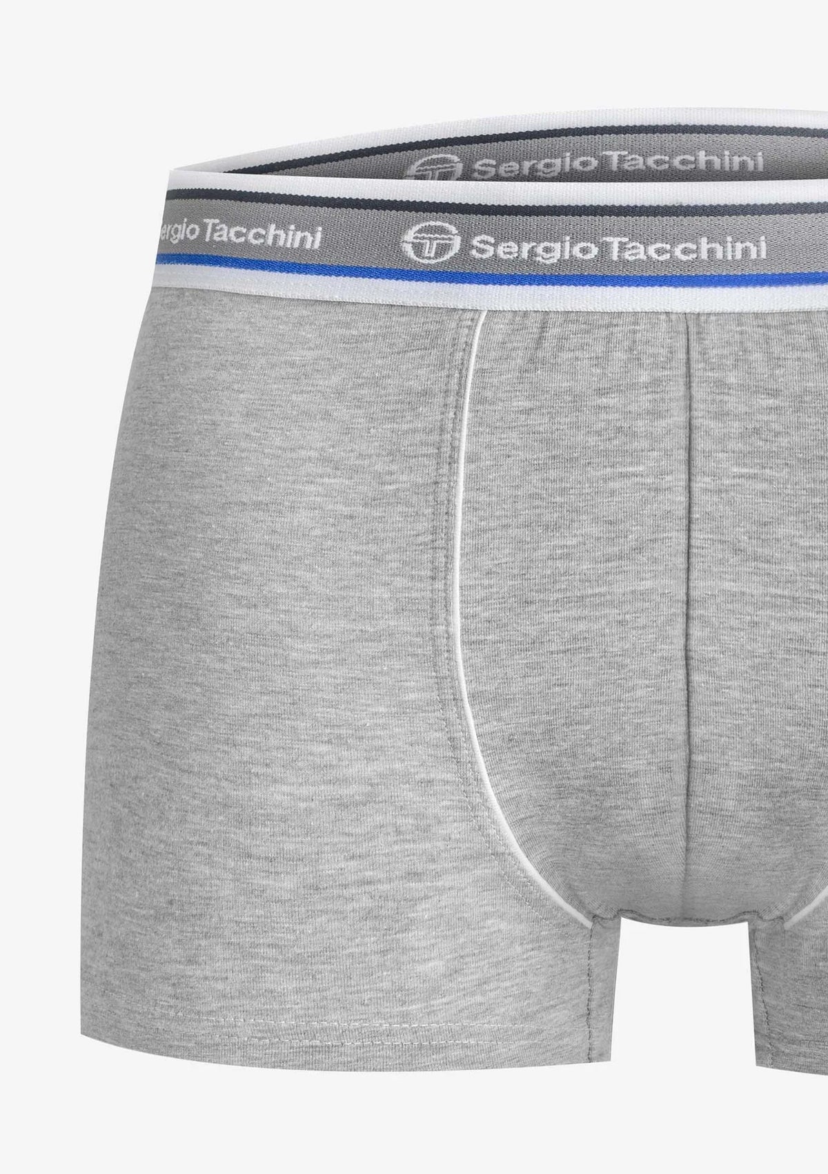 Bokserki męskie (3pak) bawełniane z zewnętrzną gumą 9000 Sergio Tacchini