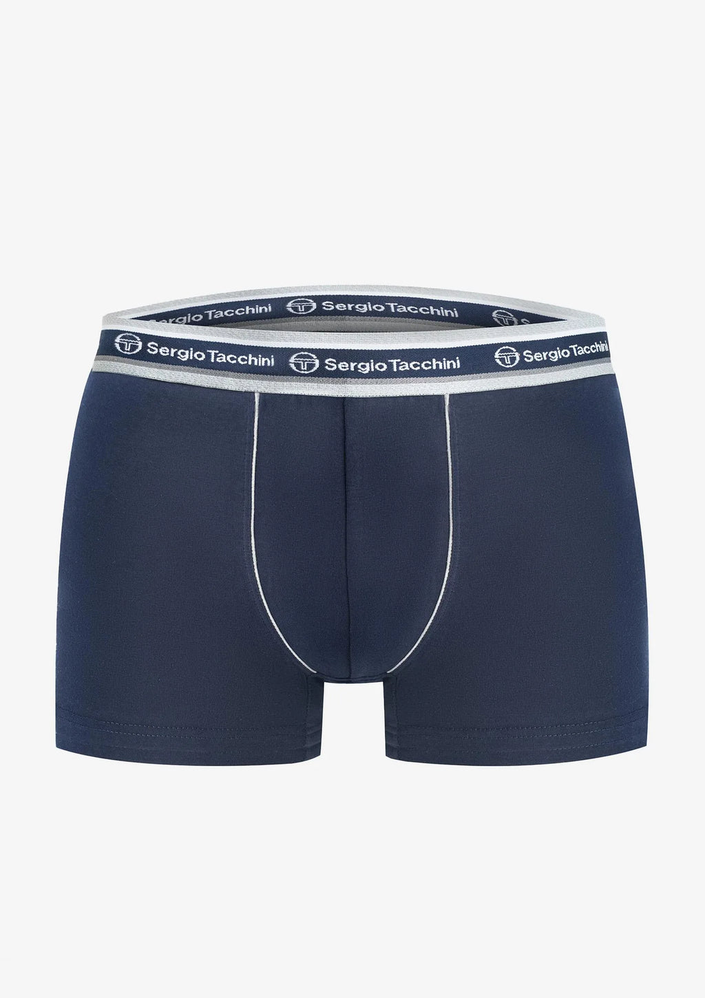 Bokserki męskie (3pak) bawełniane z zewnętrzną gumą 9000 Sergio Tacchini