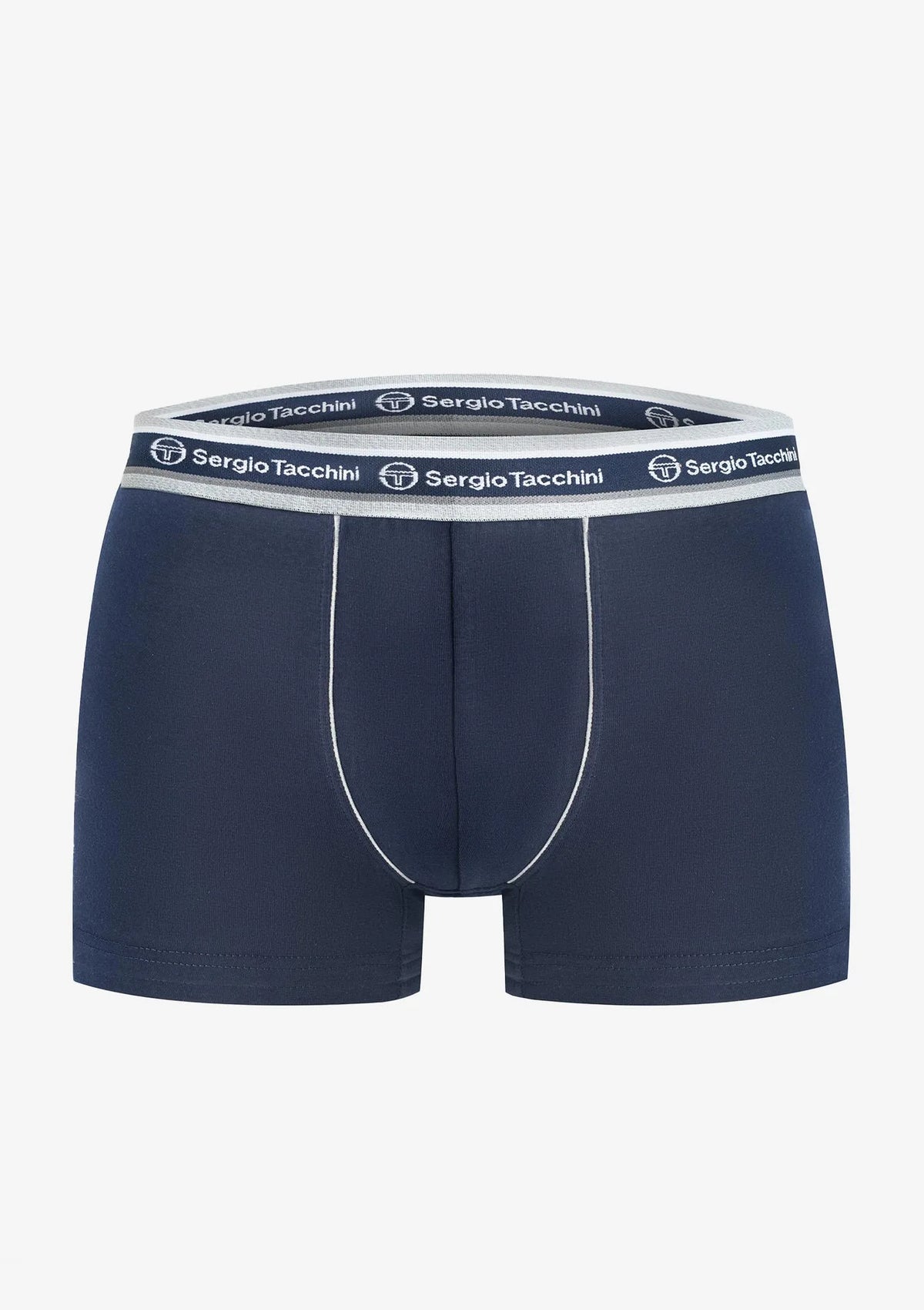 Bokserki męskie (3pak) bawełniane z zewnętrzną gumą 9000 Sergio Tacchini