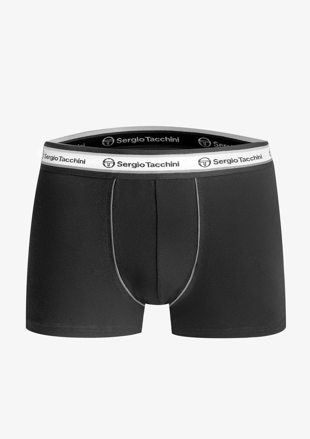 Bokserki męskie (3pak) bawełniane z zewnętrzną gumą 9000 Sergio Tacchini