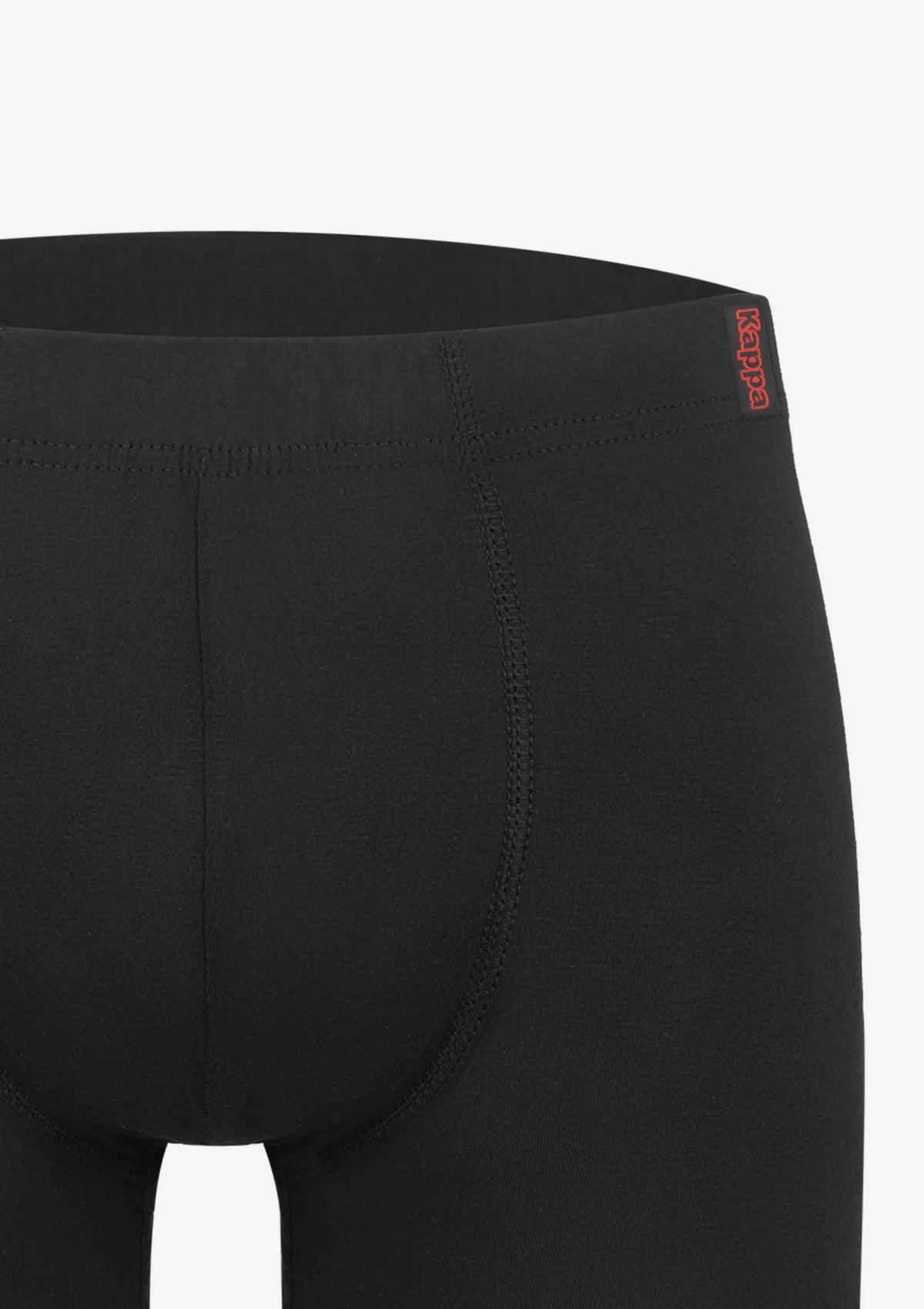 Bokserki męskie bawełniane (2pack) z wewnętrzną gumą i logo Kappa K1201