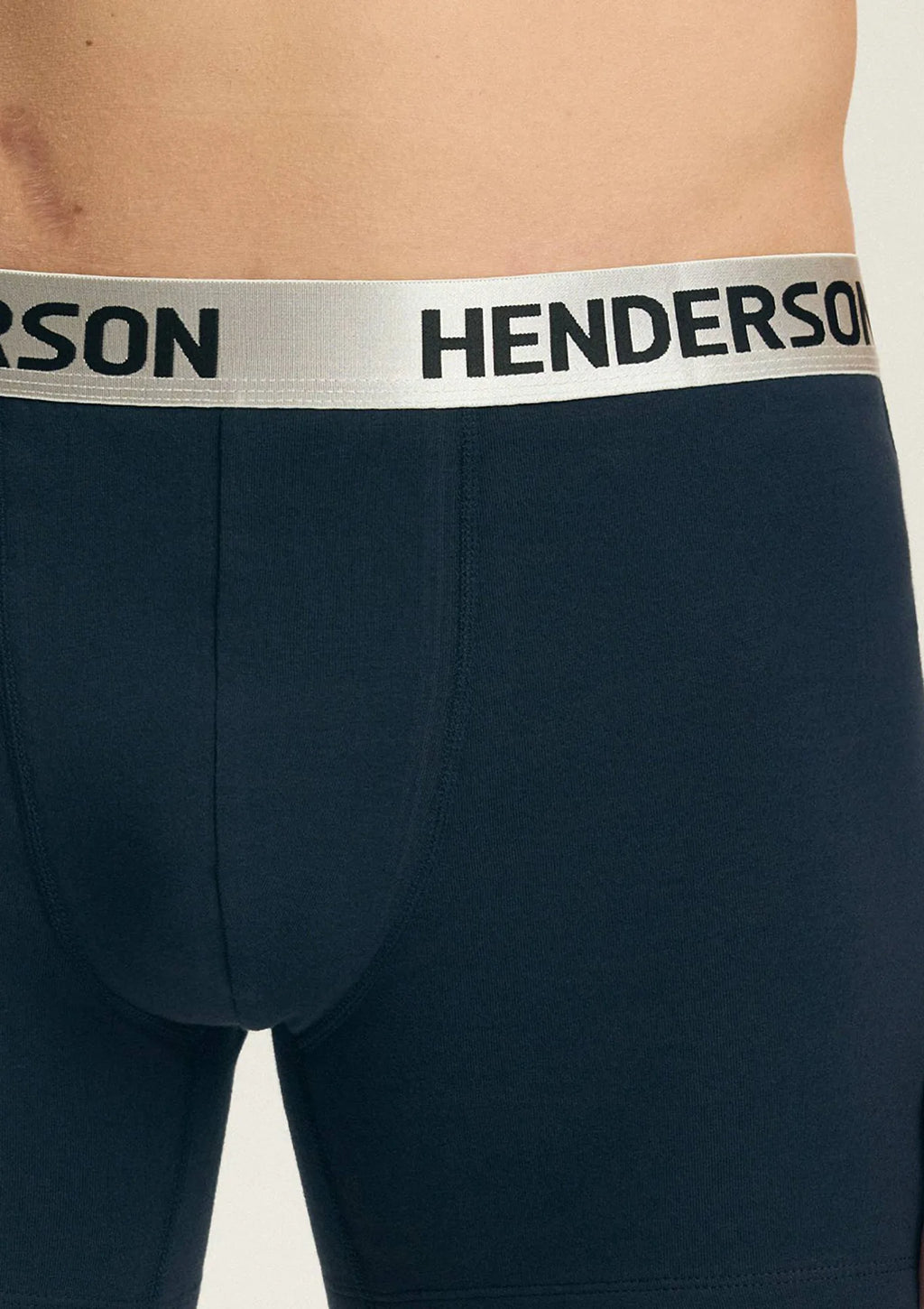 Bokserki męskie bawełniane gładkie 2pak Bow Henderson