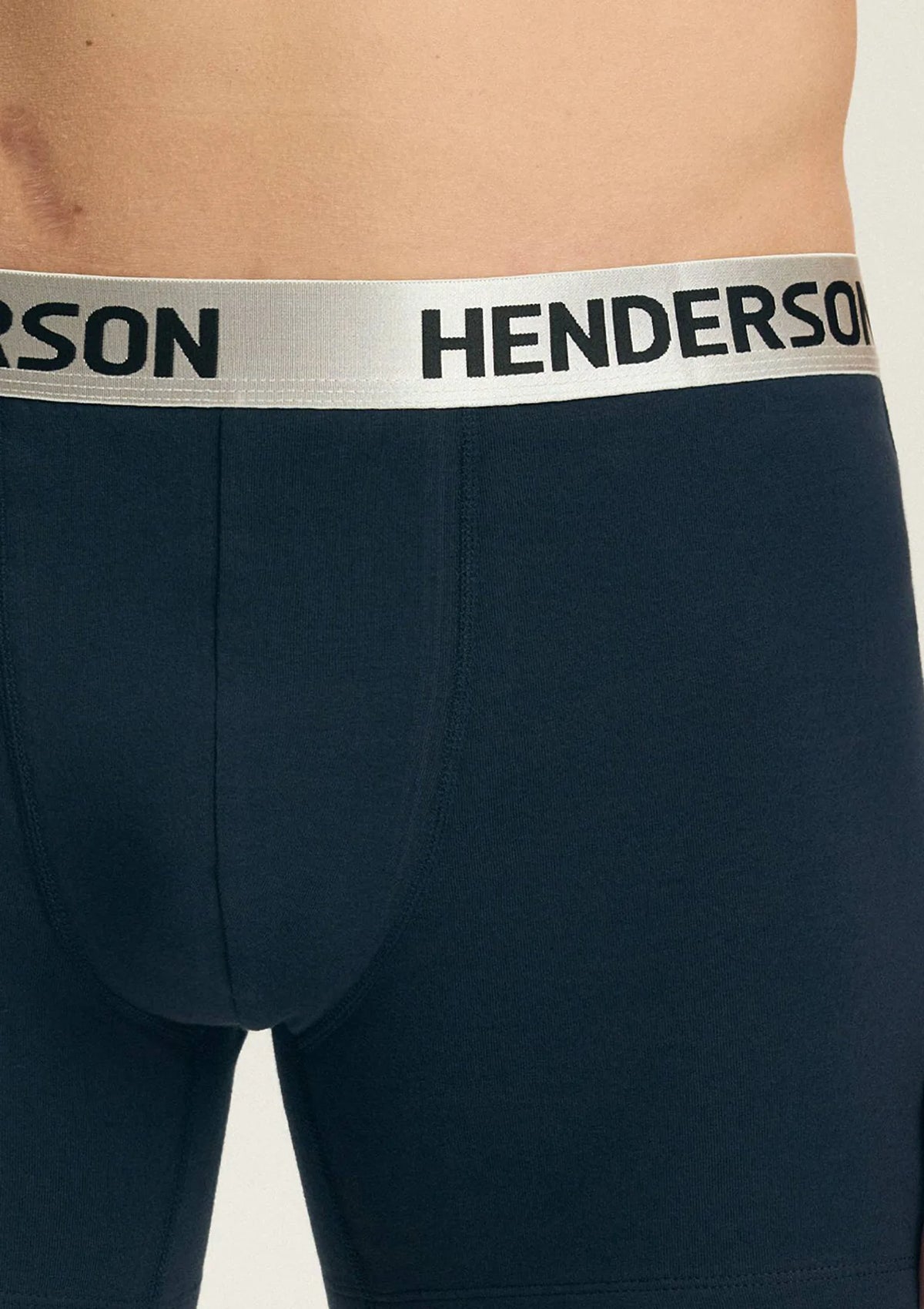 Bokserki męskie bawełniane gładkie 2pak Bow Henderson