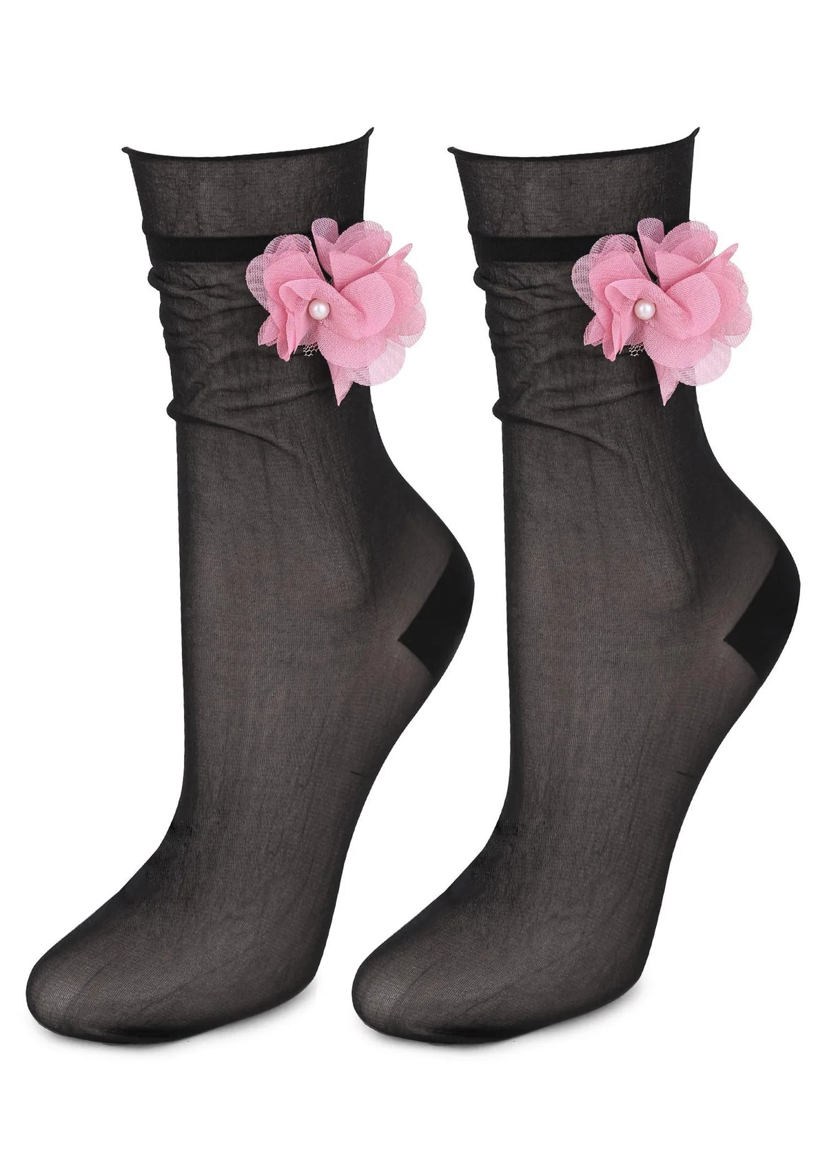 Cienkie Skarpetki Damskie Air Socks Flower Marilyn