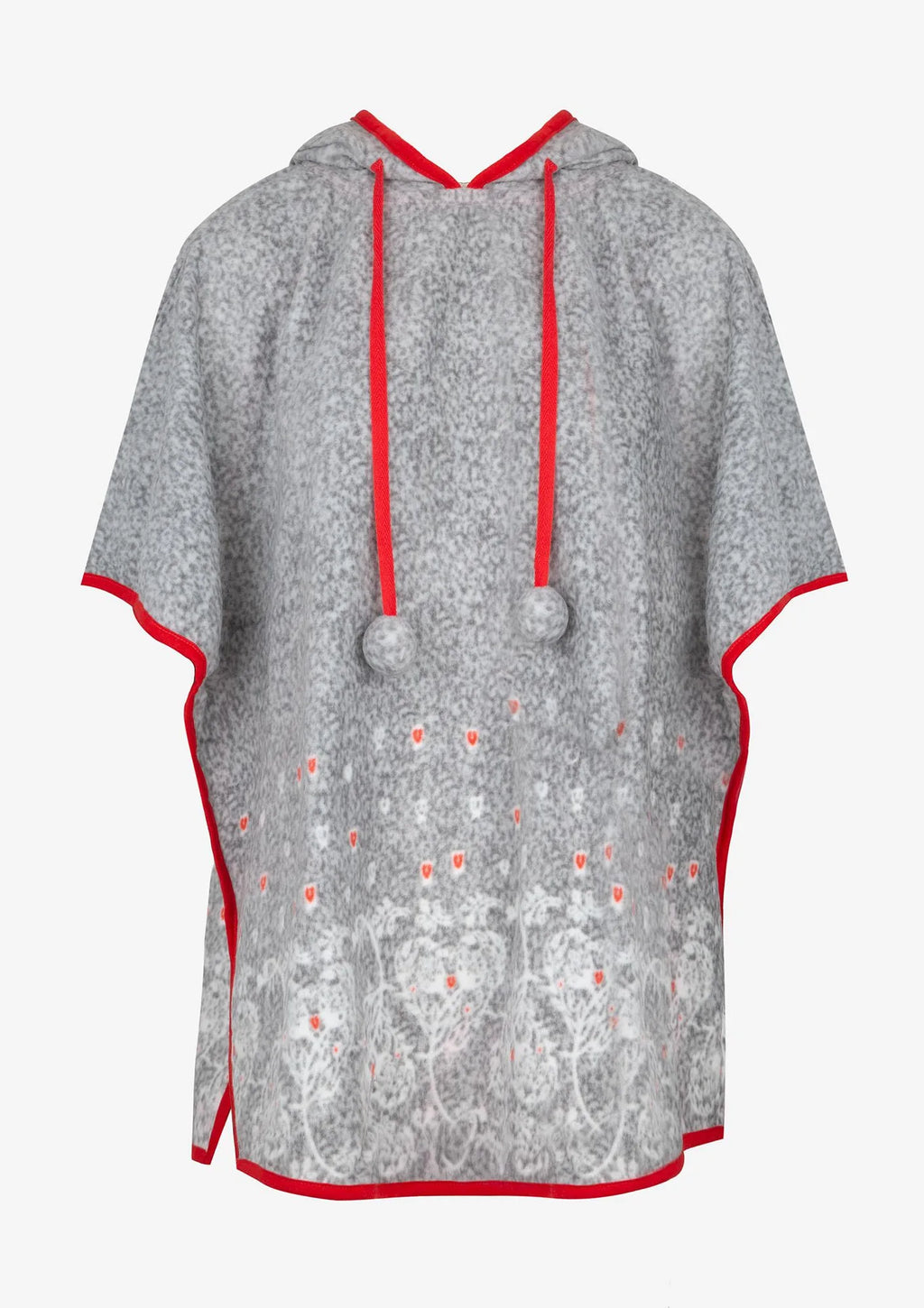 Ciepłe poncho damskie Homewear LHP 088
