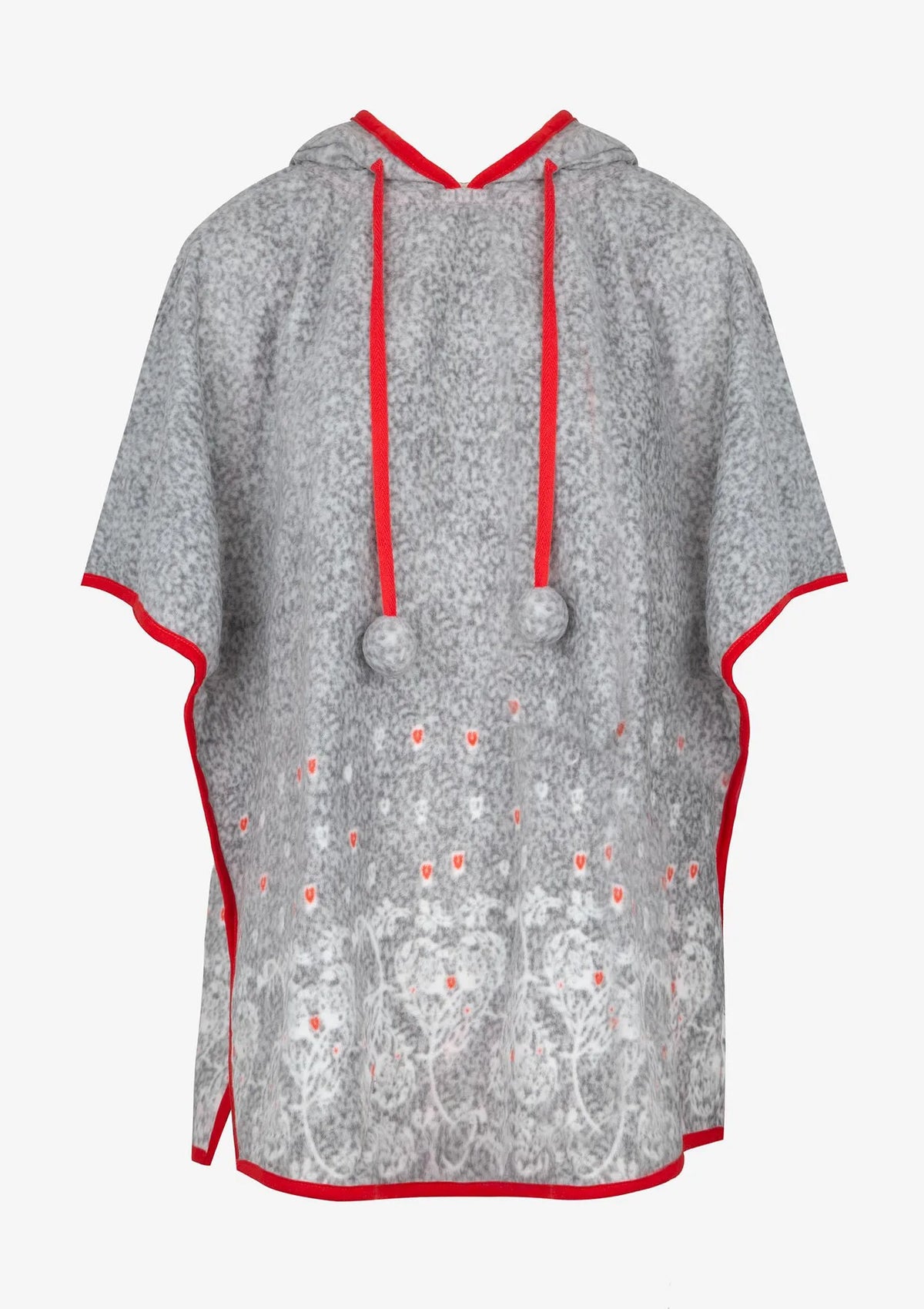Ciepłe poncho damskie Homewear LHP 088