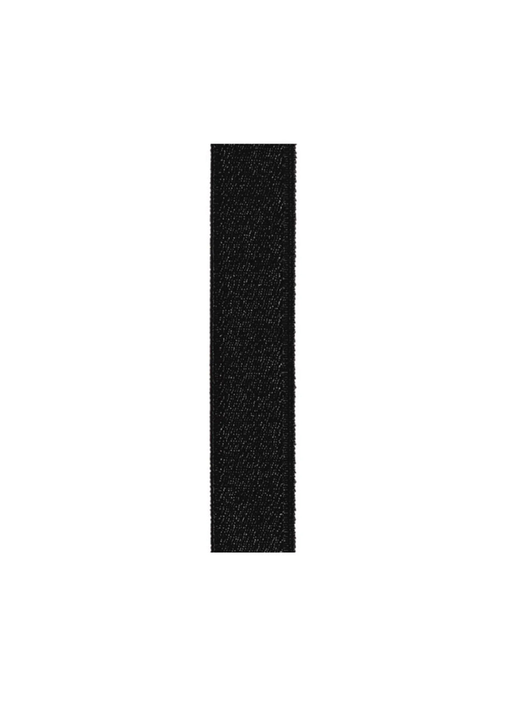 Czarne materiałowe ramiączka 18 mm RB-301