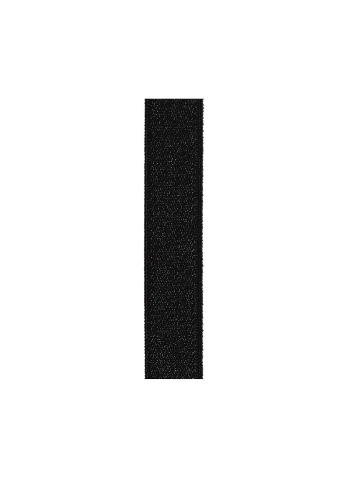 Czarne materiałowe ramiączka 18 mm RB-301