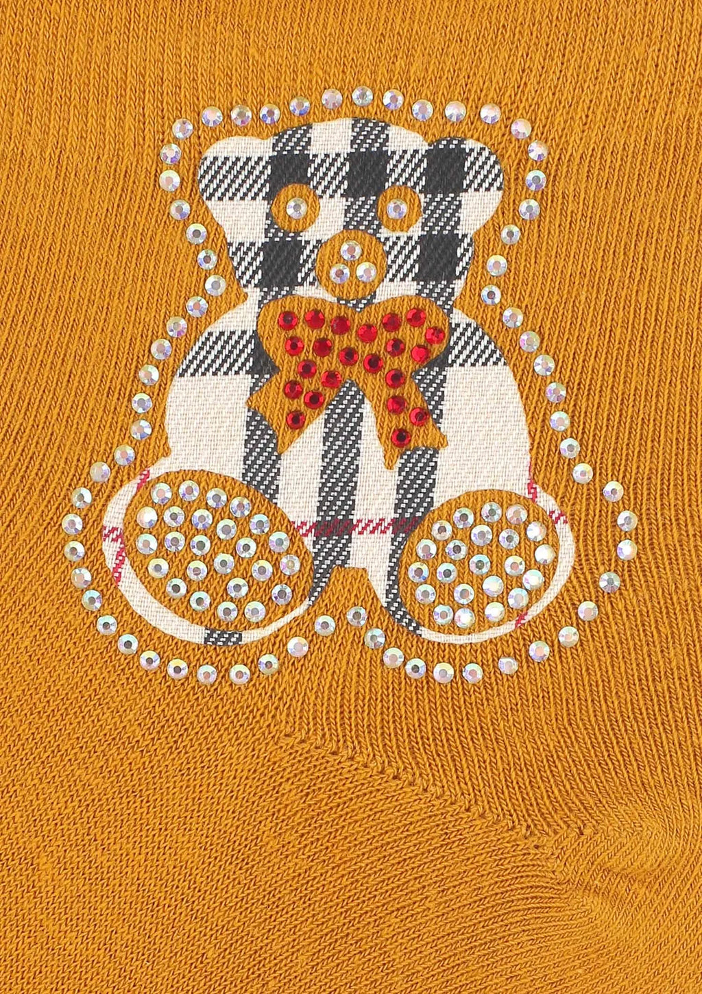 Damskie skarpetki z modnym misiem Cotton Fashion Teddy Marilyn