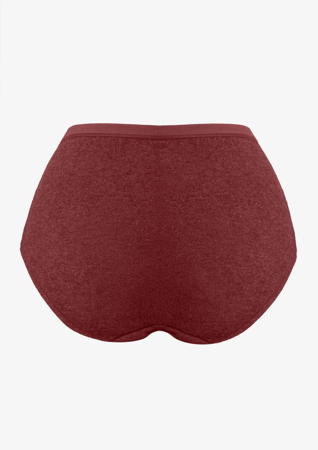 Damskie termiczne figi (2 pack) z wyższym stanem bordowe LPF 729