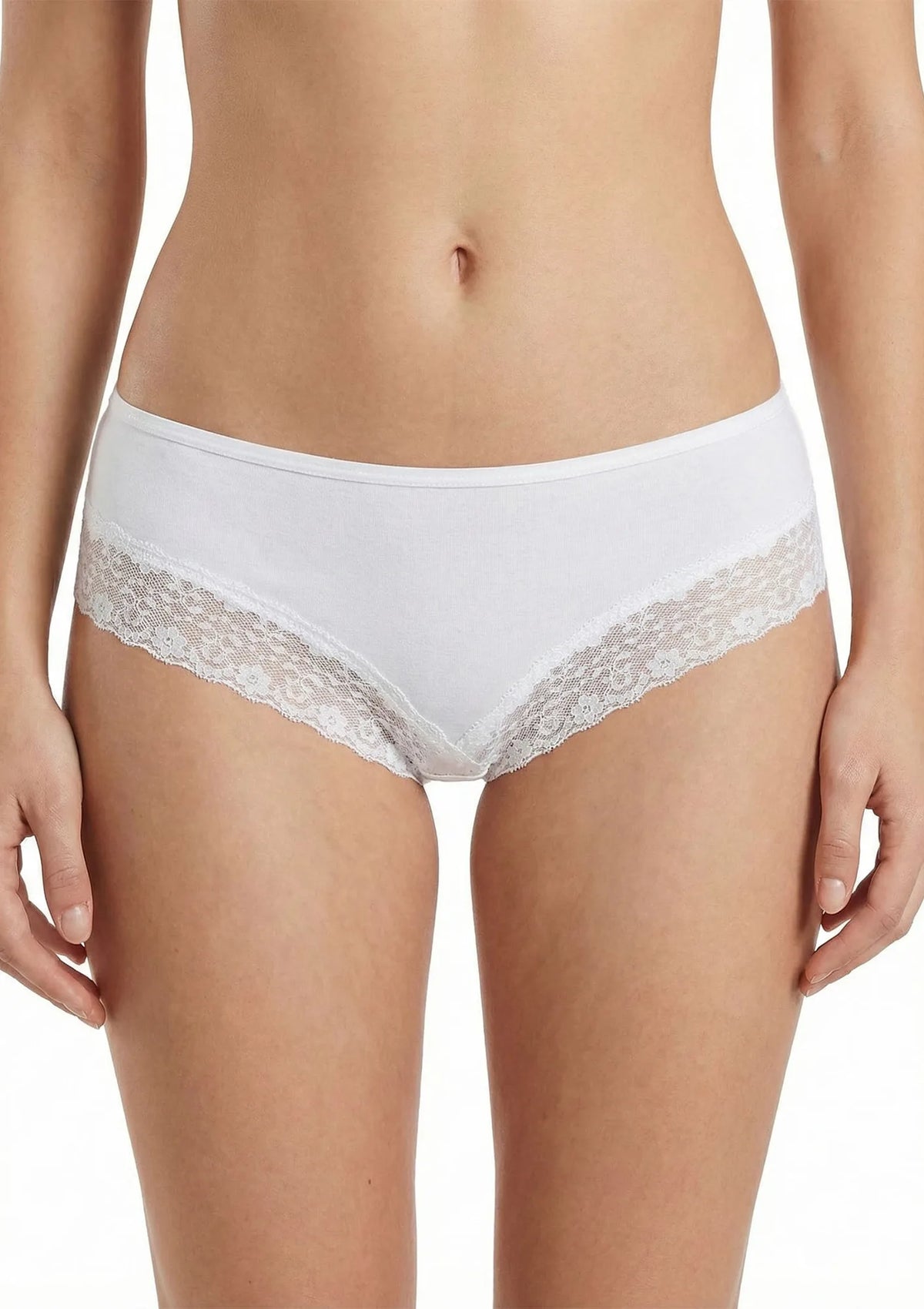 Figi damskie (2 pack) z koronką LPB 015