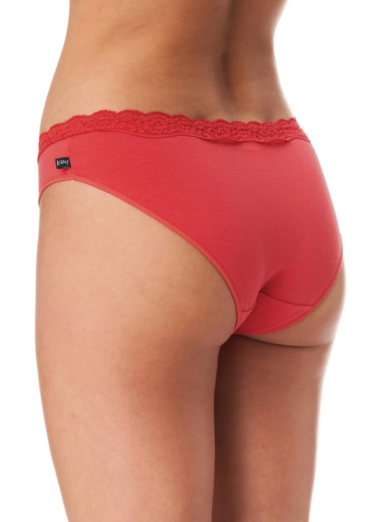 Figi damskie (2 pack) z koronką na górze LPR 229