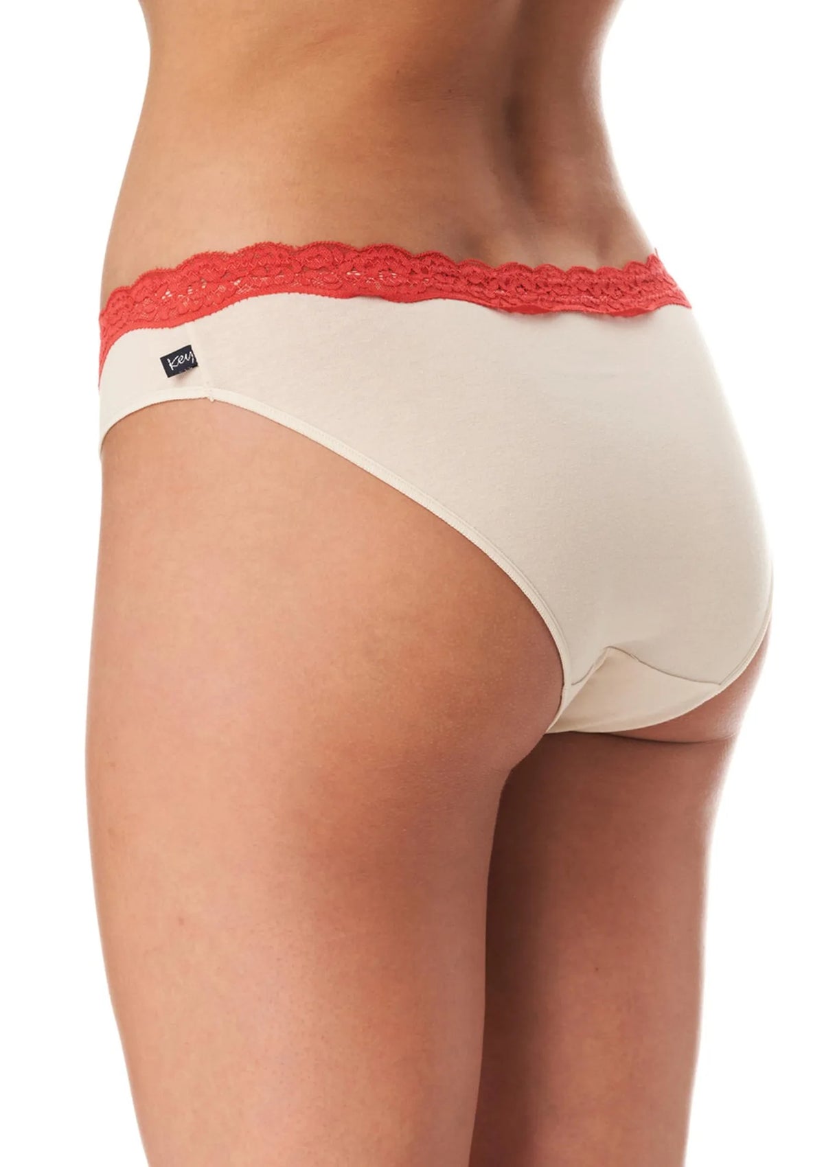 Figi damskie (2 pack) z koronką na górze LPR 229