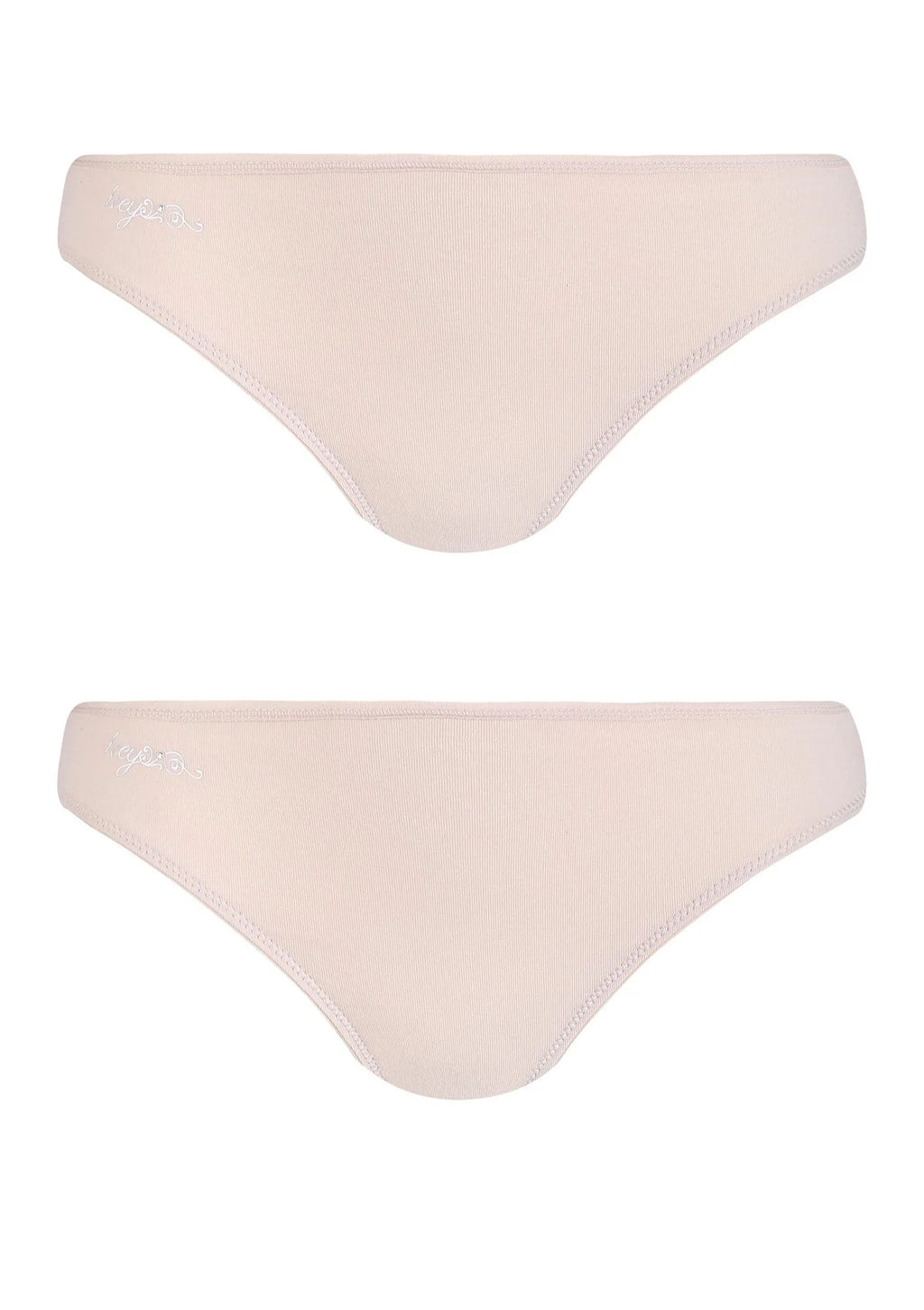 Figi damskie (2 pack) z koronką na pośladkach LPN 010
