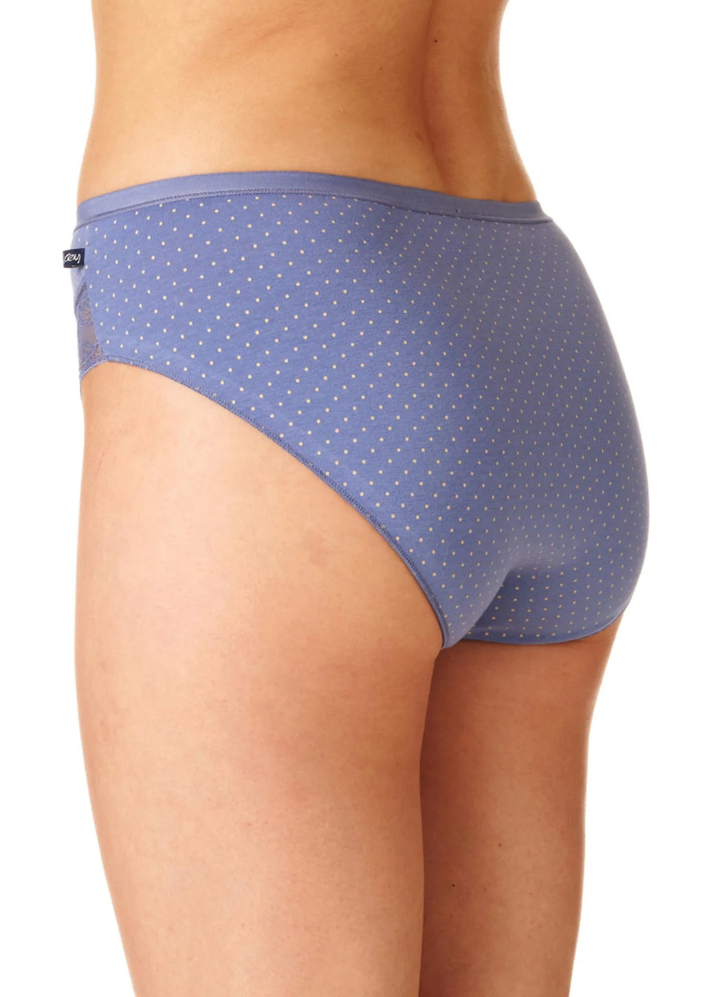 Figi damskie (2 pack) z koronką przy pachwinach LPC 739