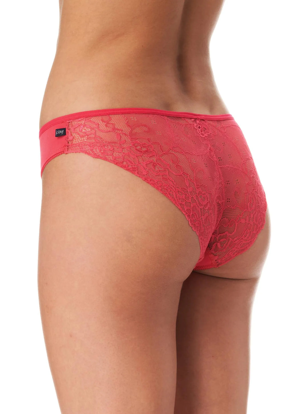 Figi damskie (2 pack) z koronkowym tyłem LPN 744