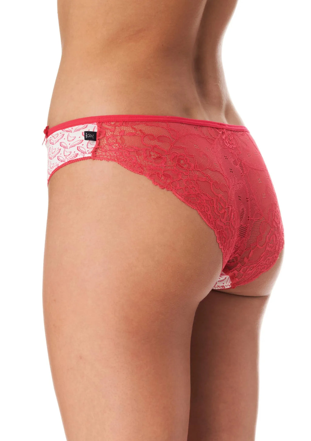 Figi damskie (2 pack) z koronkowym tyłem LPN 744