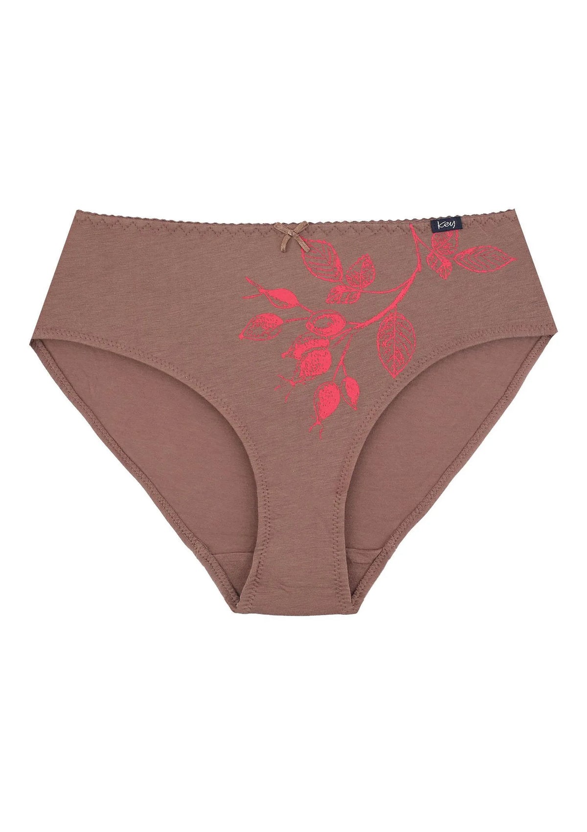 Figi damskie (2 pack) z nadrukiem i koronką na tyle LPC 207