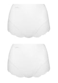 Figi damskie (2 pack) z wysokim stanem LPF 111