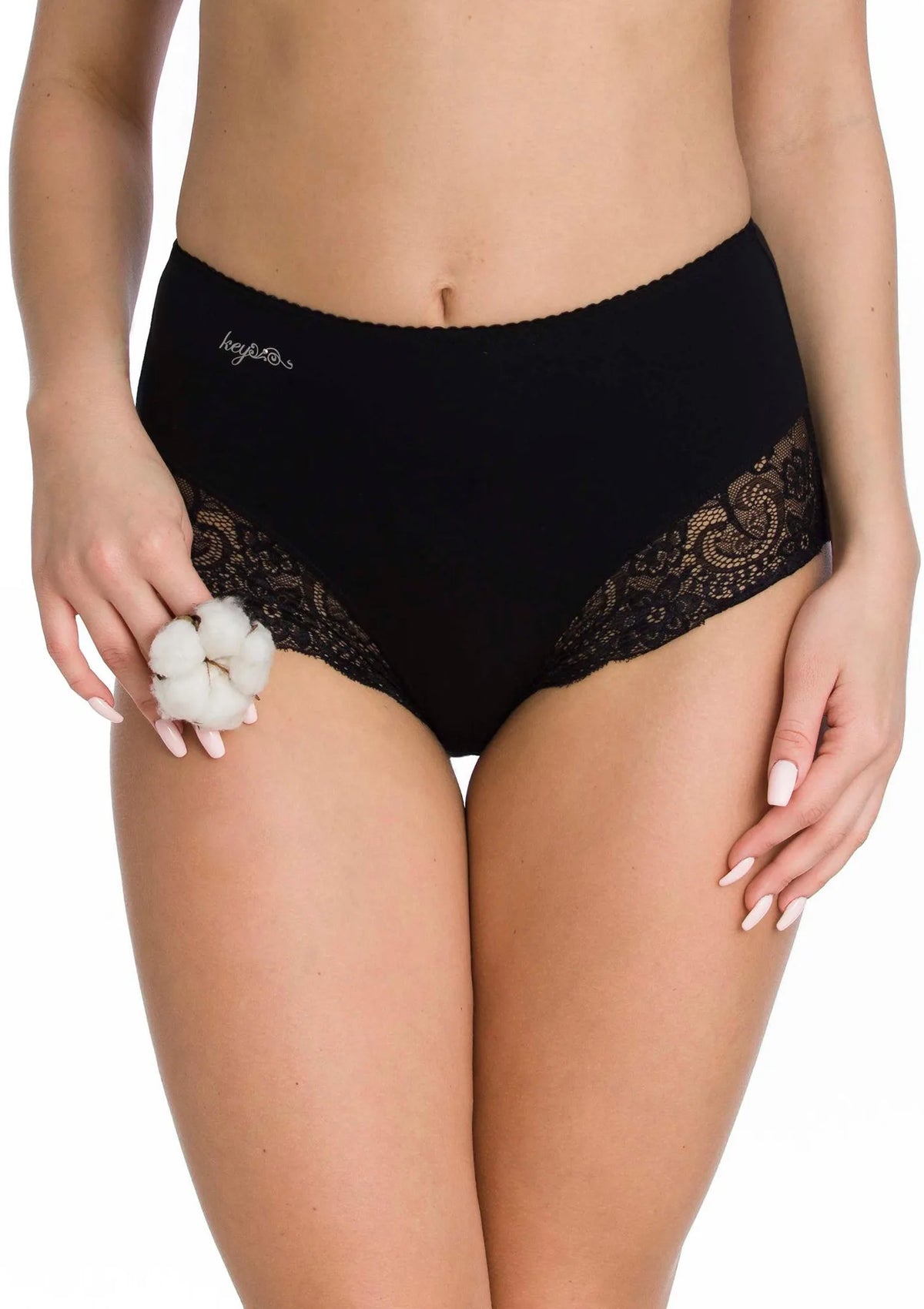 Figi damskie (2 pack) z wysokim stanem LPF 111