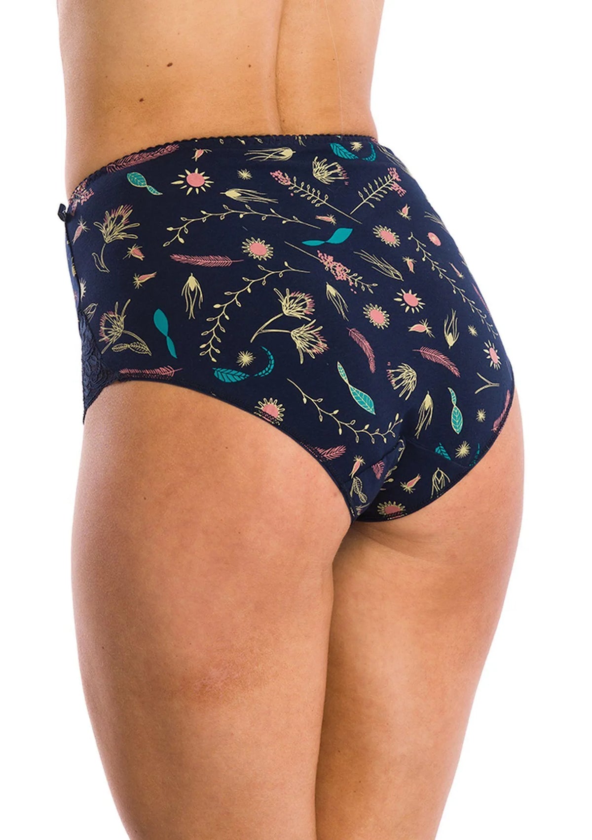 Figi damskie (2 pack) z wysokim stanem LPF 931