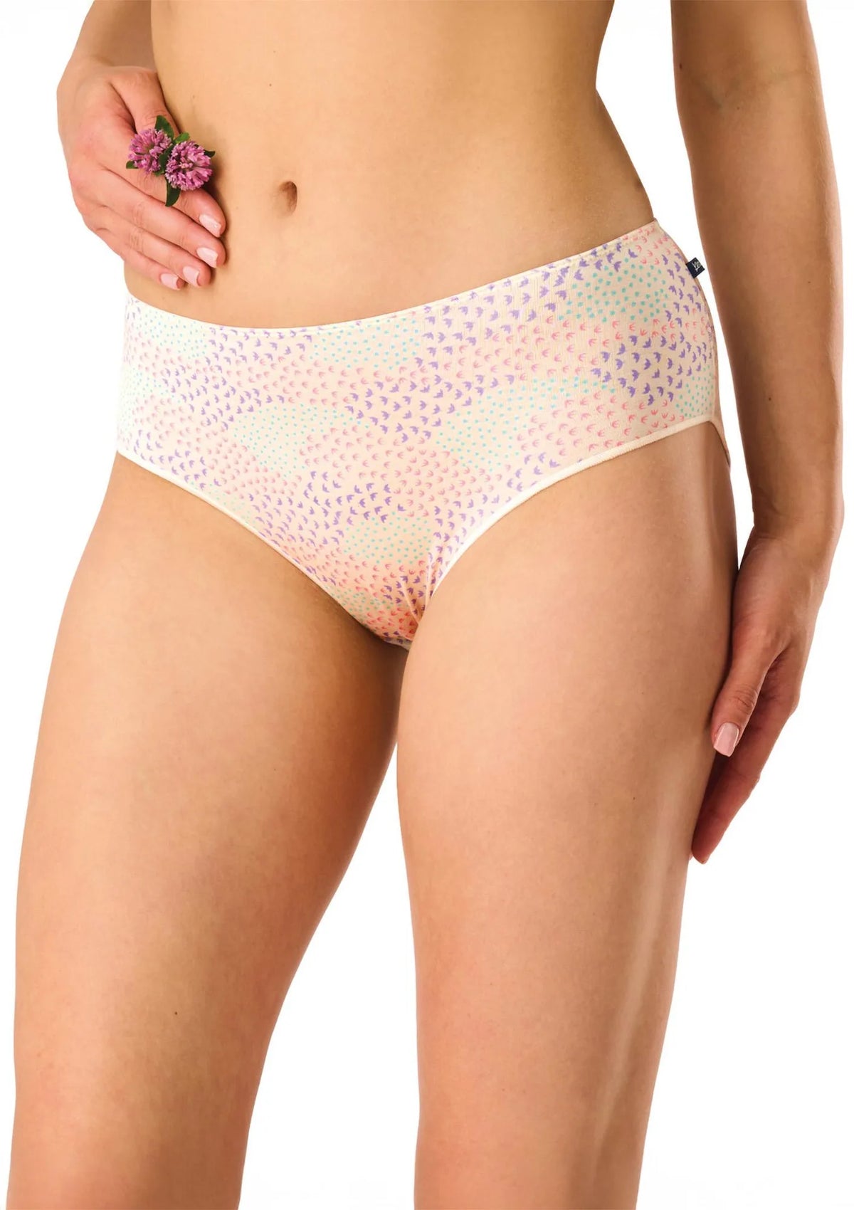 Figi damskie bambusowe (2pack) klasyczne pełne LPC 803 Key