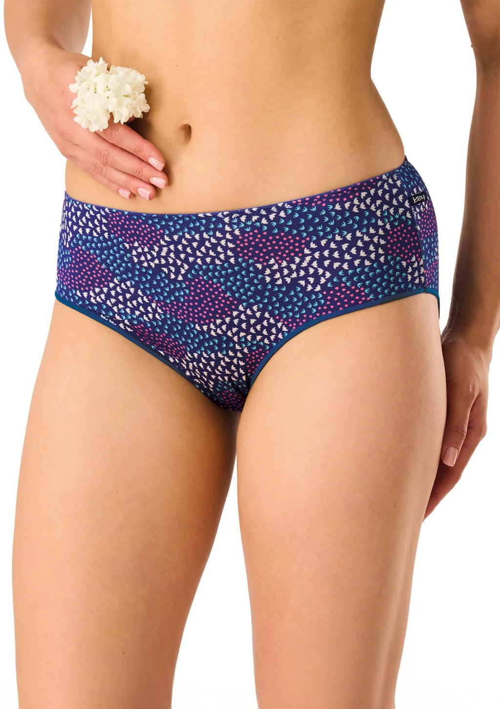 Figi damskie bambusowe (2pack) klasyczne pełne LPC 803 Key
