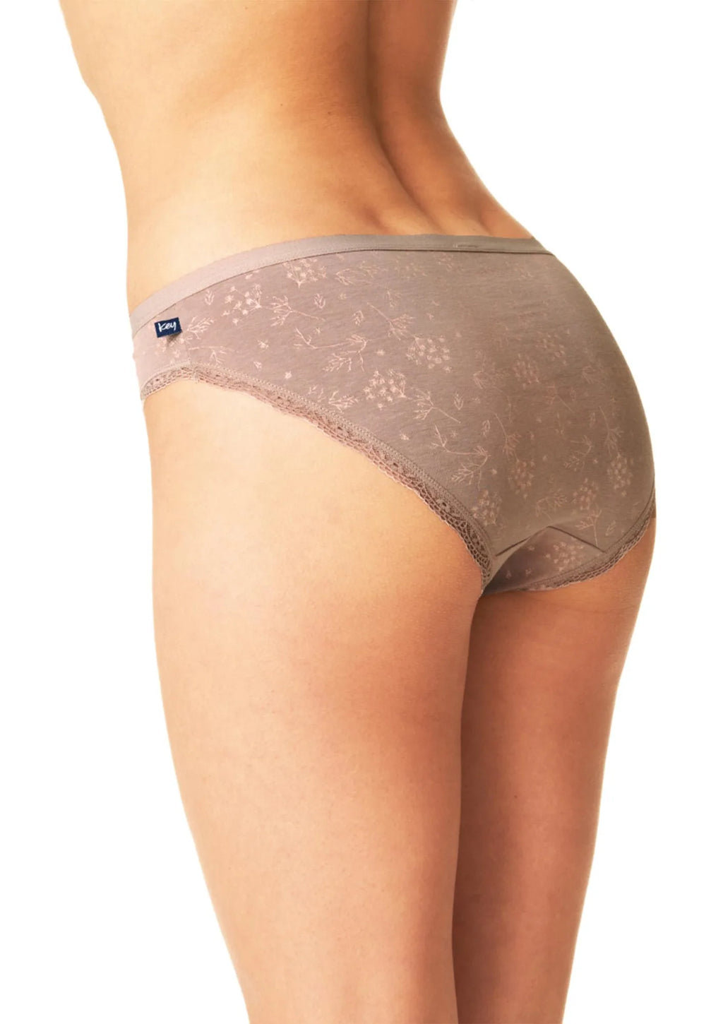 Figi damskie bawełniane (2 pack) o kroju mini bikini w subtelnych odcieniach LPR 909 Key