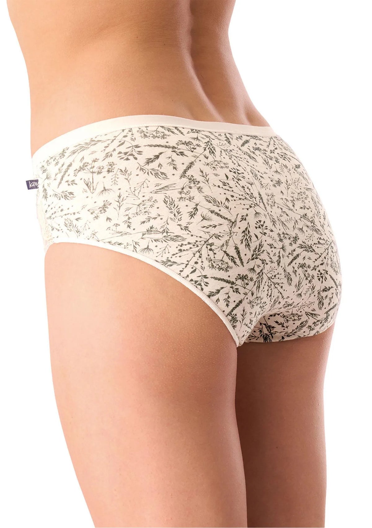 Figi damskie bawełniane (2pack) klasyczne z koronką LPC 540 Key