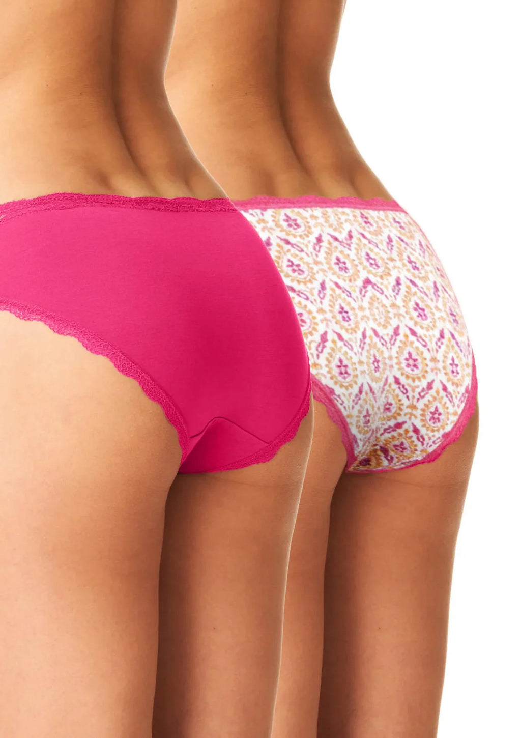 Figi damskie bawełniane (2pack) mini bikini LPR 500 Key